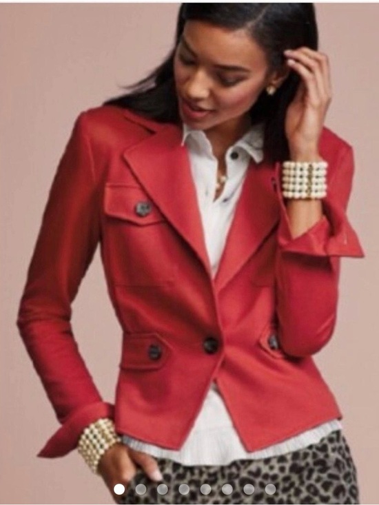 CAbi Jackets & Blazers - Cabi Little Red Jacket #3374 Size 10